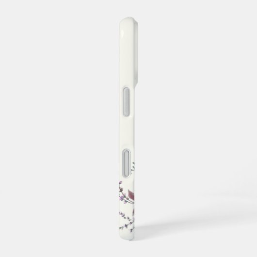 Bloemen Giraffe iPhone Case iPhone 16 Hoesje (Rechterkant)