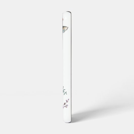 Bloemen Giraffe Samsung Galaxy of iPhone hoesjes Samsung Galaxy Hoesje (Linkerkant)