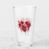 Bloemen Glas (Achterkant)