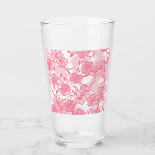 bloemen glas (Voorkant)