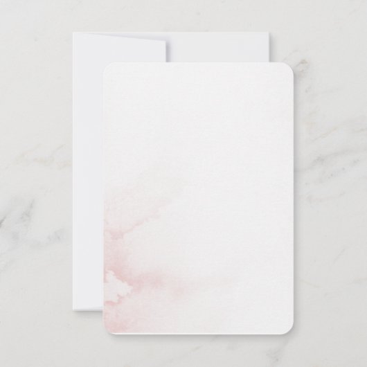 Bloemen glas orb uitnodiging (Achterkant)