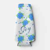 Bloemen Glazen Fles Sleeve Flesjeskoeler (Voorkant)