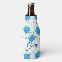Bloemen Glazen Fles Sleeve