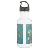 Bloemen Gogh Branches Amandelbloesems Natuur Waterfles (Achterkant)