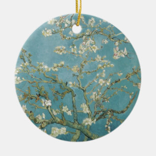 Bloemen Gogh Takken Amandelbloesem Natuur Keramisch Ornament
