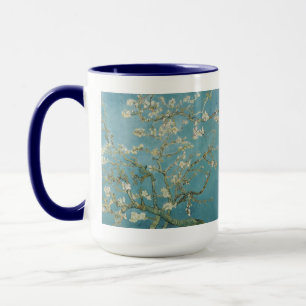 Bloemen Gogh Takken Amandelbloesem Natuur Mok