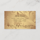 Bloemen | Golden Visitekaartje (Achterkant)