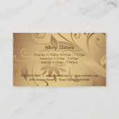 Bloemen | Golden Visitekaartje (Achterkant)