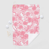 bloemen golfhanddoek (Insitu)