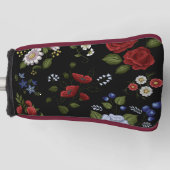Bloemen Golfheadcover (Voorkant)
