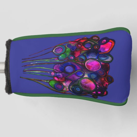 Bloemen Golfheadcover (Voorkant)