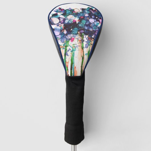 Bloemen Golfheadcover (Voorkant)