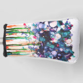 Bloemen Golfheadcover (Voorkant)