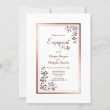  Bloemen Goud Border Engagement Party