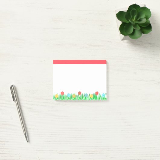 Bloemen & Gras Post-it® Notes (Kantoor)