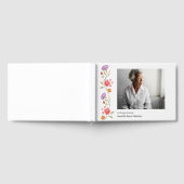 Bloemen grens foto Viering van het leven Gastenboek (Volledig)