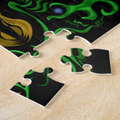 Bloemen & Grillen~centraliteit Legpuzzel (Zijkant)
