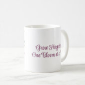  bloemen groeien geluk één bloei per keer koffiemok (Voorkant rechts)