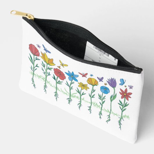 Bloemen groeien ontwerp etui (Open)