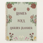  Bloemen Groene Custom Garden Planner (Voorkant)