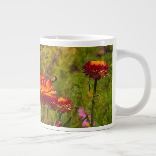 Bloemen Grote Koffiekop (Rechts)