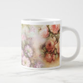  bloemen grote koffiekop (Rechts)