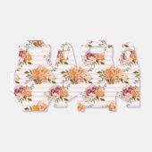 Bloemen gunst doos herfst oogst gunsten bedankdoosjes (Uitgevouwen)