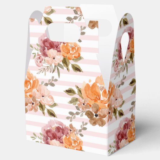 Bloemen gunst doos herfst oogst gunsten bedankdoosjes (Geopend)