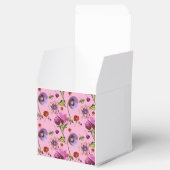 Bloemen gunstdoos bedankdoosjes (Geopend)