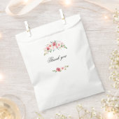 Bloemen gunstzakken bedankzakje (Geknipt)
