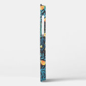 Bloemen Hand getekend: Creatief Naadloos Case-Mate iPhone Case (Achterkant / Links)