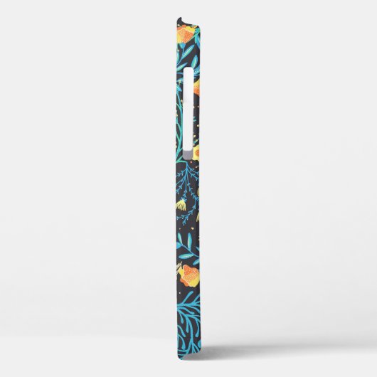 Bloemen Hand getekend: Creatief Naadloos Case-Mate iPhone Case (Achterkant / Links)