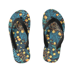 Bloemen Hand getekend: Creatief Naadloos Kinder Teenslippers