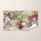  bloemen handdoek (Handdoek)