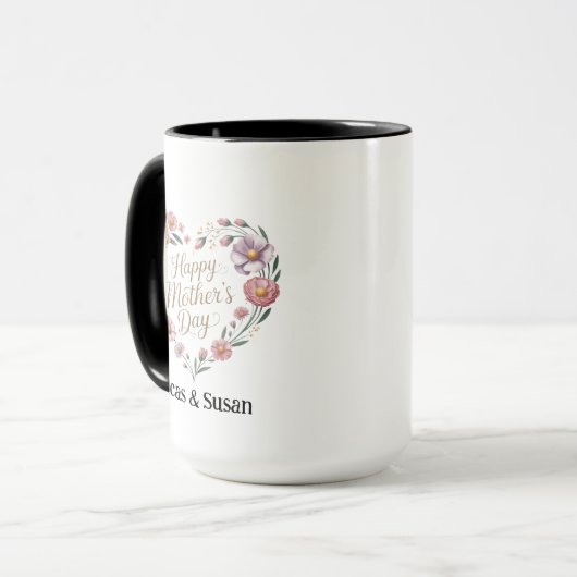 Bloemen Happy Moederdag Gift Combo Mok (Voorkant links)