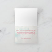  Bloemen "Happy Moederdag" Kaart (Binnen)