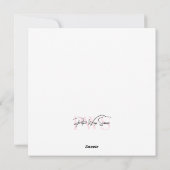 Bloemen Happy Moederdag Waterverf Flowers Feestdagenkaart (Achterkant)