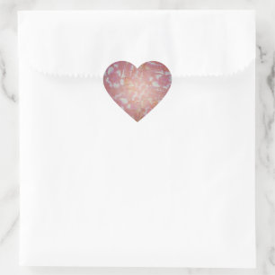 bloemen hart sticker