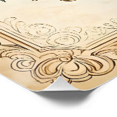  Bloemen Hart voor Liefde 💗 Perfect Poster (Hoek)