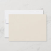 Bloemen Hart Wedding RSVP Design Kaartje (Achterkant)