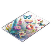 Bloemen, harten en vlinders notitieboek (Linkerzijde)