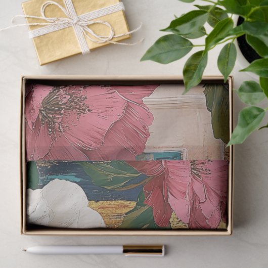  Bloemen Havana Cuba Decoupage Tissuepapier (Geschenk)