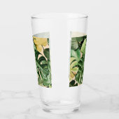Bloemen/Hawaïaans/Tropisch blad Glas (Links)