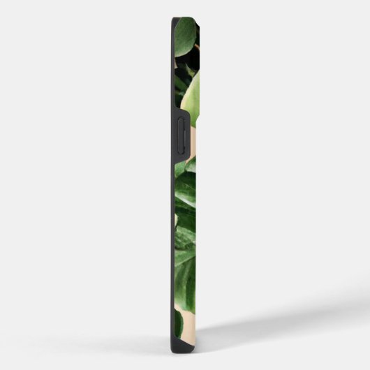 Bloemen/Hawaïaans/Tropisch blad iPhone Hoesje (Rechterkant)