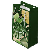 Bloemen/Hawaïaans/Tropisch blad Klein Cadeauzakje (Achterkant Gekanteld)