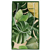 Bloemen/Hawaïaans/Tropisch blad Klein Cadeauzakje (Voorkant)