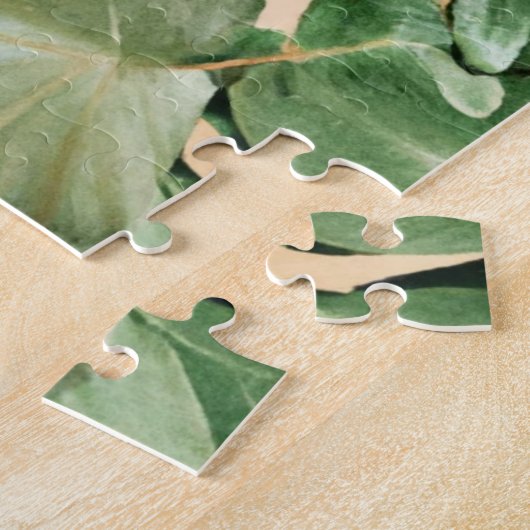 Bloemen/Hawaïaans/Tropisch blad Legpuzzel (Zijkant)