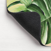 Bloemen/Hawaïaans/Tropisch blad Muismat (Hoek)