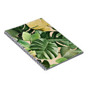 Bloemen/Hawaïaans/Tropisch blad Notitieboek (Rechterzijde)