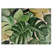 Bloemen/Hawaïaans/Tropisch blad Snijplank (Voorkant)